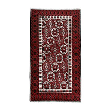 Persisk Matta Arkiio Beluch Röd 103x189