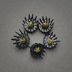 Manschett Gnosjö Konstsmide Guldkotte 7-pack