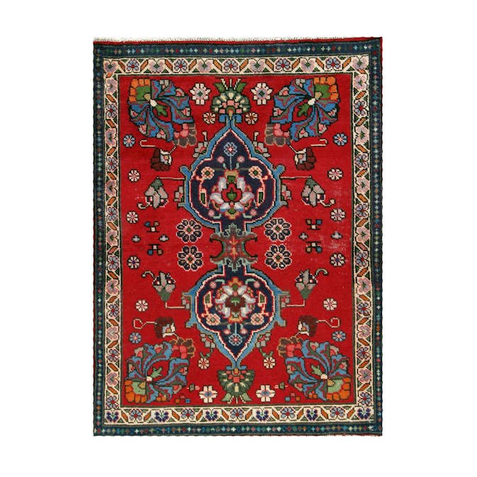 Persisk Matta Arkiio Tabriz Vintage Original 97x131
