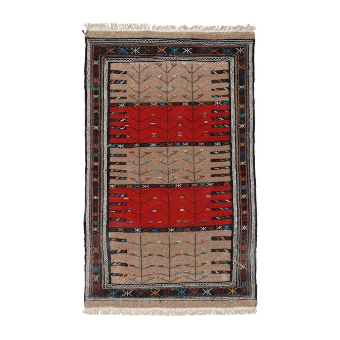 Persisk Nålmatta Arkiio Quchan Kelim Exklusiv 108x177