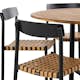 Matgrupp Comfort Garden Lines Matgrupp Utomhus med 6 deNoord Buckle Matstolar