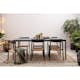 Matgrupp Comfort Garden Alex Matgrupp Utomhus 200x100 cm med 6 deNoord Buckle Matstol