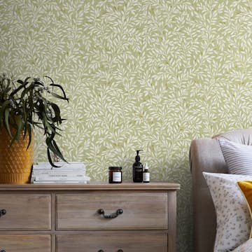 Tapet NEXT Ditsy Leaf Green