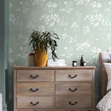 Tapet NEXT Leaf Duck Egg