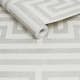 Tapet NEXT Metallic Greek Key Neutral