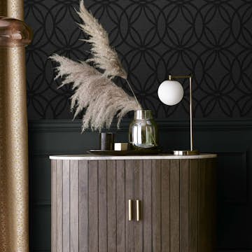 Tapet NEXT Luxe Eclipse Charcoal