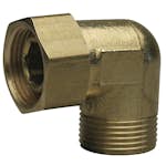 Vinkelanslutning Uponor Fluvia Utv/Löpmutter