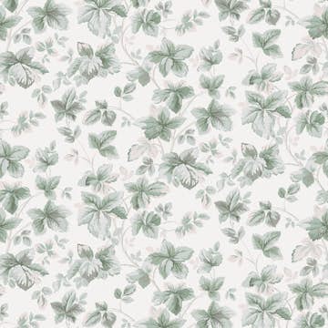 Tapet Laura Ashley Autumn Leaves Sage Grön 118482