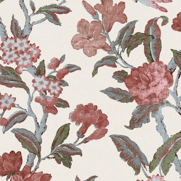 Tapet Laura Ashley Minera Crimson Röd 118488