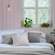 Tapet Laura Ashley Saltram Stripe Pale Amethyst 118491