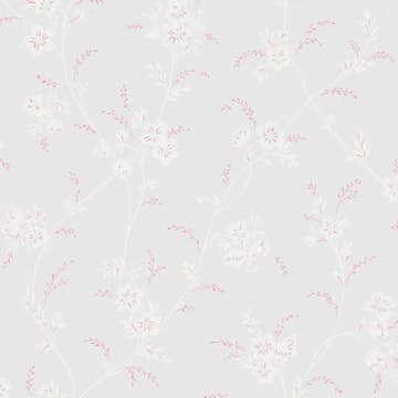 Tapet Laura Ashley Eva Floral Sugared Grå 118493
