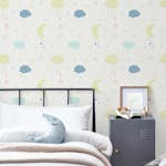 Tapet NEXT Moon & Stars Pastel