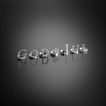 Dekorationsbokstäver Gnosjö Konstsmide God Jul