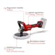 Poler- Einhell och slipmaskin CE-CP 18/180 Li E-Solo
