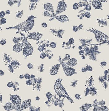 Tapet Joules Blackberry Bird 120868