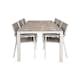 Matgrupp Venture Home Llama Matgrupp Utomhus 205cm med 6 Levels Stapelbara Matstolar