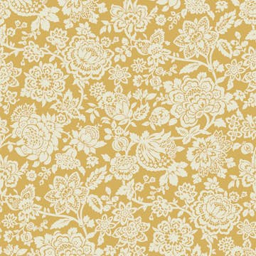 Tapet Laura Ashley Trailing Laurissa Pale Ochre Gul 121072