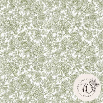 Tapet Laura Ashley Louise Moss Grön 121080
