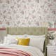 Tapet Laura Ashley Mountney Garden Antique Rosa 121083
