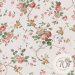 Tapet Laura Ashley Mountney Garden Antique Rosa 121083