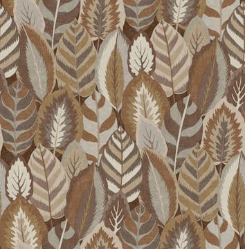 Tapet Sublime Arty Leaves Brun 121127