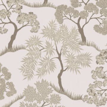 Tapet Sublime Trees Natural Guld 121160