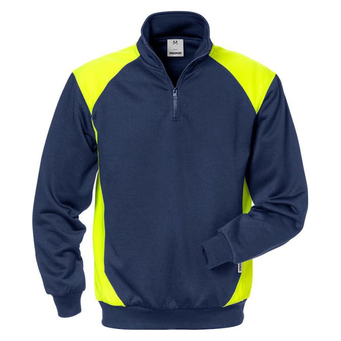 Sweatshirt Fristads med Kort Dragkedja 7048 SHV