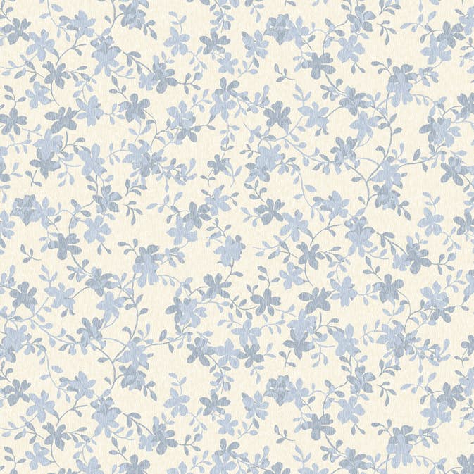 Tapet Laura Ashley Misterton Trail Pale Seaspray Blå 122744