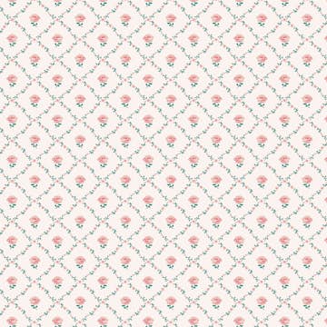 Tapet Laura Ashley Kate Coral Rosa 122766