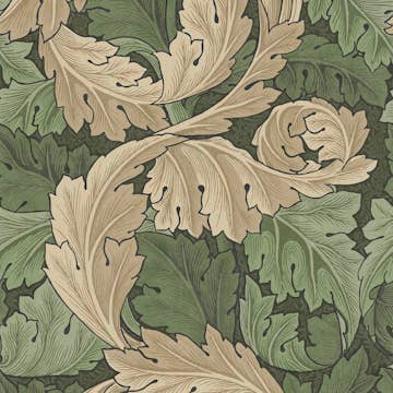 Tapet William Morris At Home Acanthus 124227 EasyUp, Mönstrad