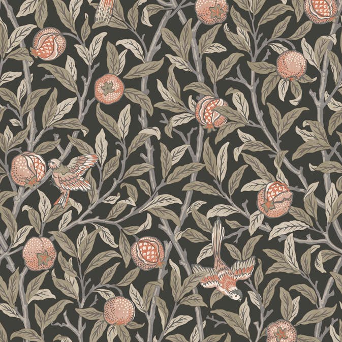 Tapet William Morris At Home Bird & Pomegranate 124258