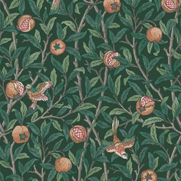 Tapet William Morris At Home Bird & Pomegranate 124260