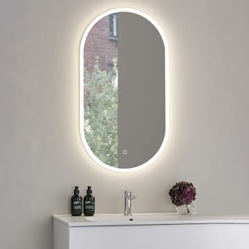 Spegel Hafa Store Oval 500