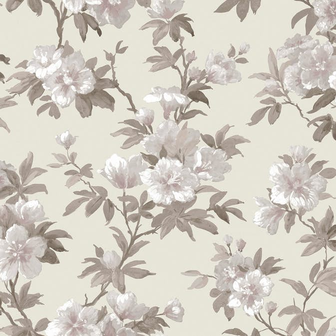 Tapet Laura Ashley Rosamund Naturell