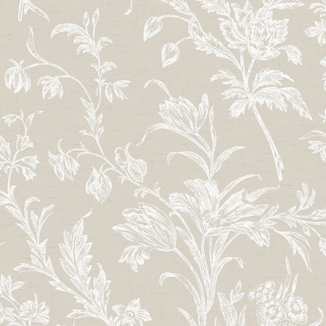 Tapet Laura Ashley Lloyd Grå