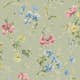 Tapet Laura Ashley Poppy Meadow Grön