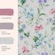 Tapet Laura Ashley Poppy Meadow Lila