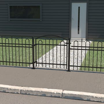 Staket Skotte Garden Tidlös 200x90 cm