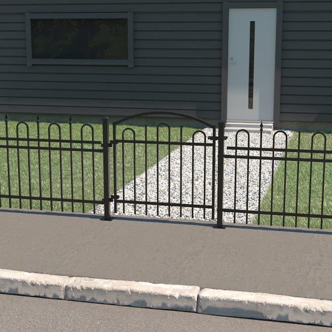 Staket Skotte Garden Tidlös 200x90 cm