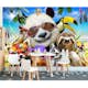 Barntapet ForWall Selfie Djur med cool fotoeffekt - EasyUp