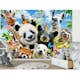 Barntapet ForWall Selfie Tokiga djur - EasyUp