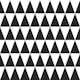 Tapet ESTAhome Grafiska Trianglar Svart/Matt Vit