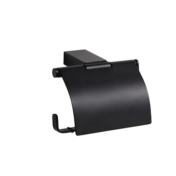 Toalettpappershållare Bemeta Nero Med Lock Svart