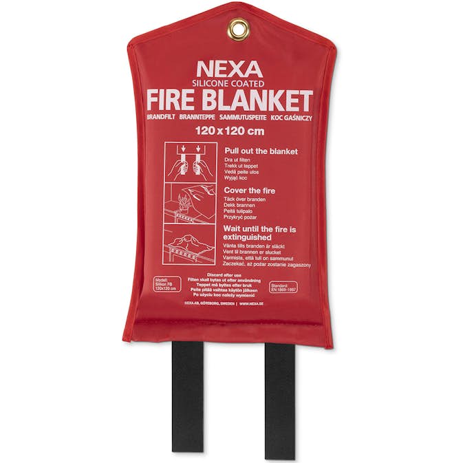 Brandfilt Nexa FB-120 RM Silikon Röd