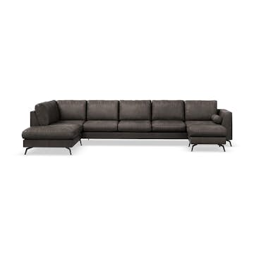 U-soffa Scandinavian Choice Ocean Lyx Läder