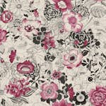 Tapet ESTAhome Blommor Mörkrött/Beige