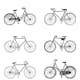 Tapet ESTAhome Cyklar Vit/Svart