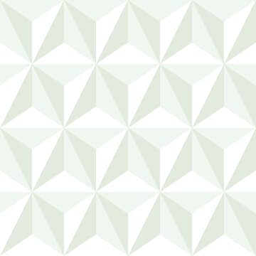 Tapet ESTAhome Tredimensionell Grafik Mintgrön