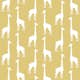 Tapet ESTAhome Giraffer Ockra