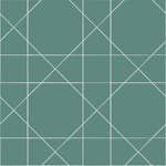 Tapet ESTAhome Grafiska Linjer Grånat Havsgrön